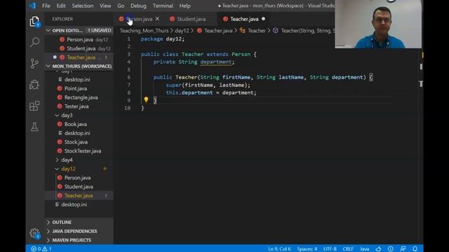 Intermediate Java: Inheritance Code-Along смотреть онлайн