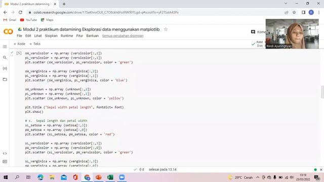 Modul 2 Eksplorasi Data Menggunakan Matplotlib смотреть онлайн