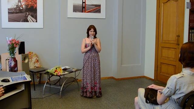 Екатерина Зазимко, Творческий салон Юли Володиной "Каникулы для души" (01 июня 2013 г.) смотреть онлайн