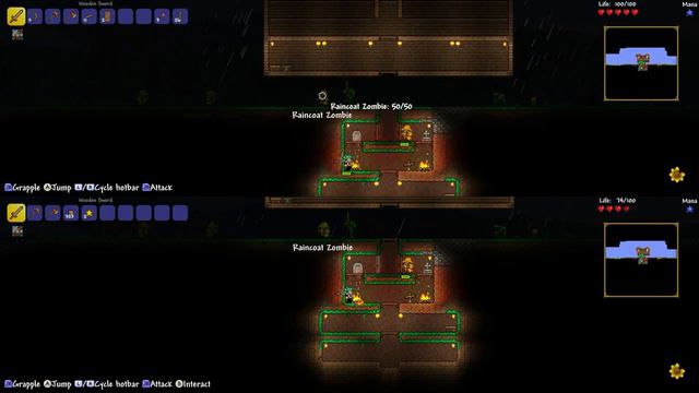 Were Surrounded By TWO Dangerous Biomes!!! | Terraria #2 смотреть онлайн