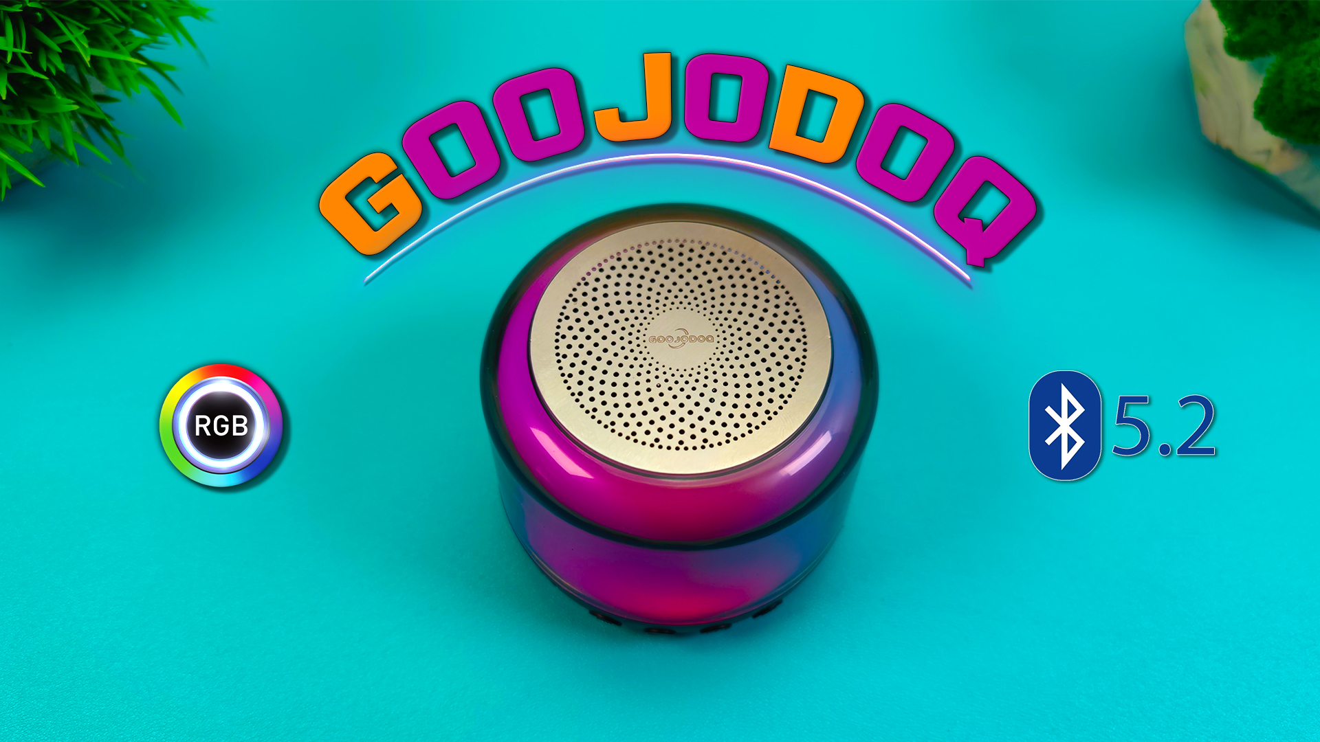 ДЁШЕВО и СЕРДИТО ! Бюджетная Bluetooth КОЛОНКА GOOJODOQ AB4051 с TWS и RGB подсветкой ! смотреть онлайн