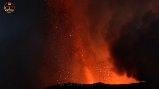 Volcano Eruption 🌋 in La Palma смотреть онлайн