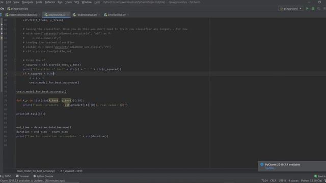 Machine learning diamond predicting model with Python смотреть онлайн