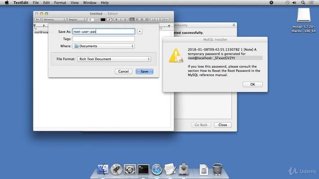 4 Install MySQL database server on Mac operating system MySQL 5 7 20 смотреть онлайн