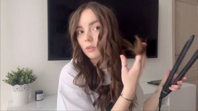 лёгкая укладка / бюджетный уход для волос ✨? смотреть онлайн