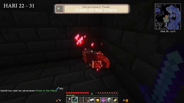 100 Hari Di Minecraft Tapi Sebagai Pemburu Naga смотреть онлайн