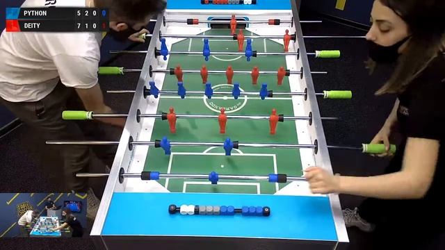 Table Football | M.Sahakyan(PYTHON) - H.Abgaryan(DEITY) | 08.04.2021 00:15(GMT+4) | MFL смотреть онлайн