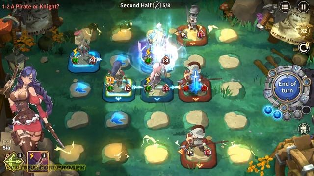 Master of Knights- Tactics RPG Gameplay Android / iOS (Global Launch) смотреть онлайн