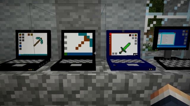 (Обзор модов) ПК и Телевизоры в minecraft 1.7.10 смотреть онлайн