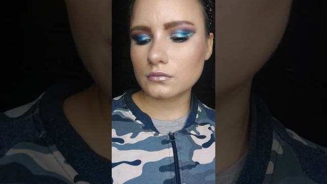 зимний холодный макияж❄❄❄ смотреть онлайн