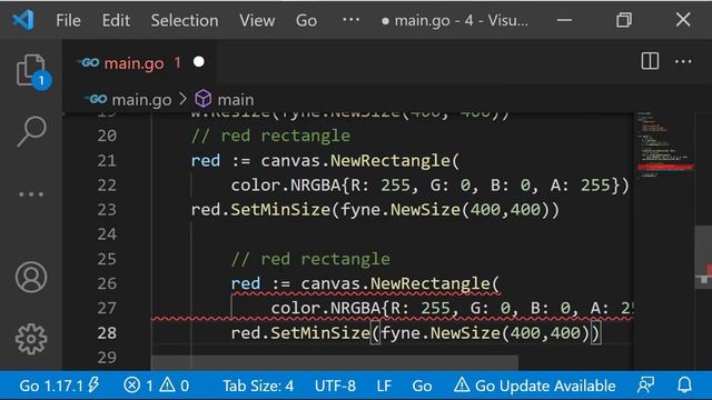horizontal & vertical scroll - Fyne GUI Golang tutorial 43 смотреть онлайн