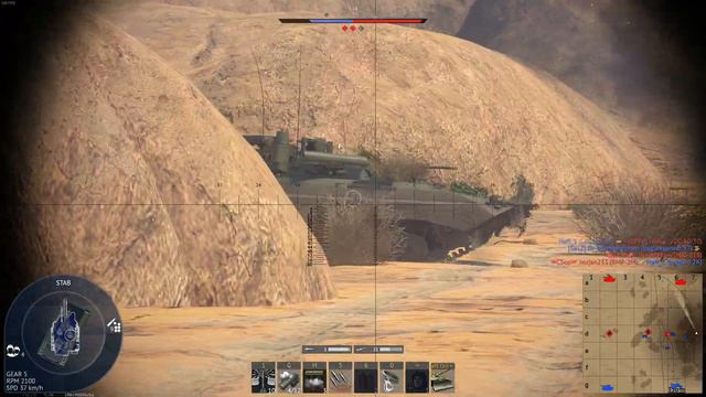 Barrel Busting Frenchman is BALANCED - AMX-40 - War Thunder смотреть онлайн