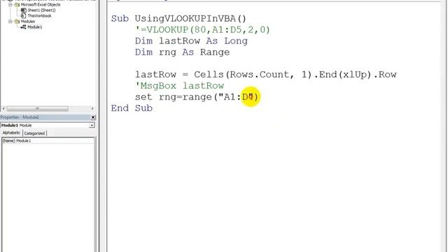استخدام دالة البحث داخل محرر الأكواد Use VLOOKUP Function In VBA смотреть онлайн