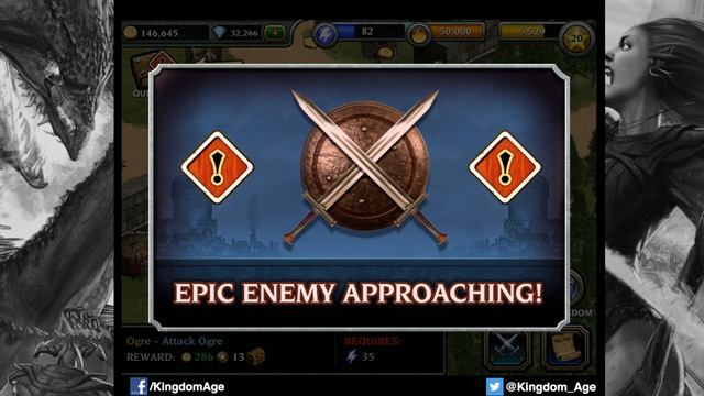 Kingdom Age by GREE: Epic Boss - Plains Dragon смотреть онлайн