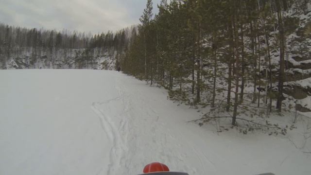 Карьер "Старая линза" в январе 2019 смотреть онлайн