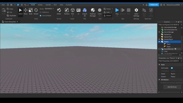 ТУТОРИАЛ! КАК СДЕЛАТЬ TEAM? РОБЛОКС СТУДИО ТУТОРИАЛ! ROBLOX STUDIO TUTORIAL! смотреть онлайн