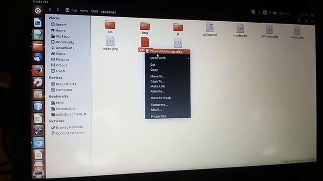 PHP Simple crud application PHP MySQL, HTML смотреть онлайн