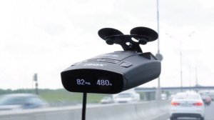 Пример работы радар-детектора iBOX PRO 800 GPS