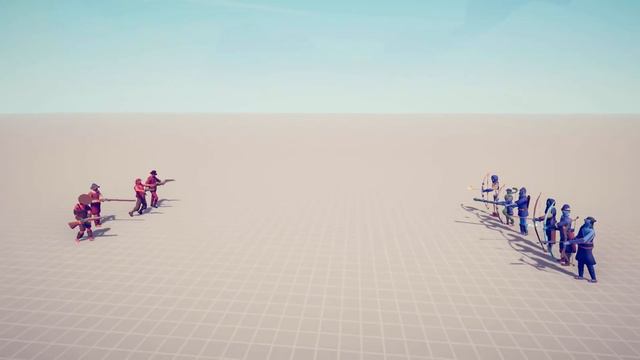 Gun Team vs Archer Team - Tabs - (Totally Accurate Battle Simulator) смотреть онлайн