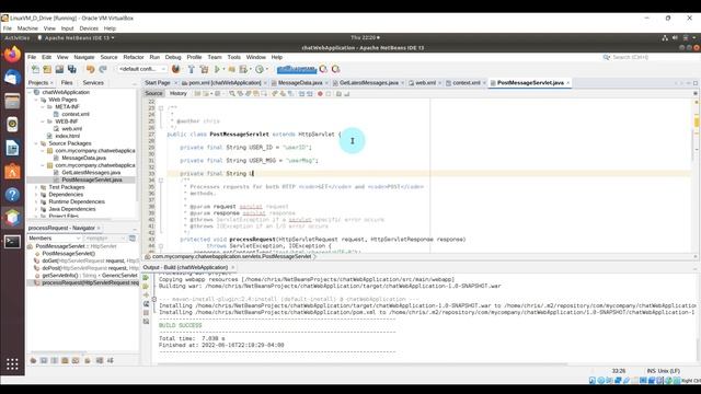 Part 3 of Web Chat application - Creating #java web application #apache #CDCorner смотреть онлайн