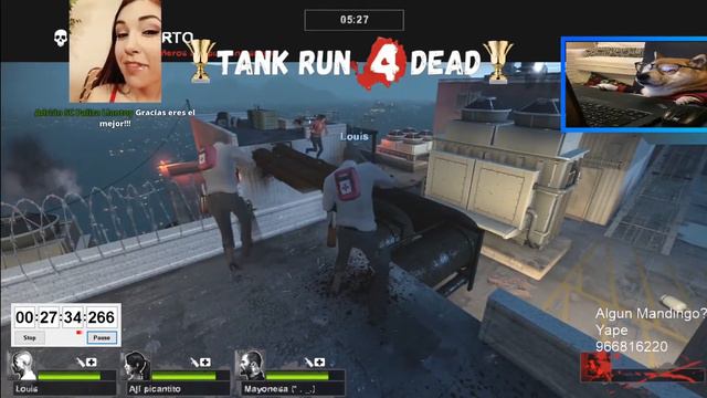 [Left 4 Dead 2] Tank Run Experto (Alta Médica) vs Los Jedi смотреть онлайн