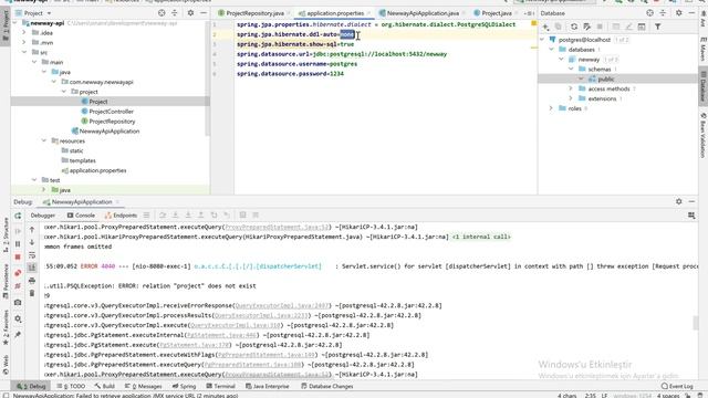 HTTP Post Request ile PostgreSQL DB'de Tablo Oluşturup Veri Kayıt Etmek смотреть онлайн