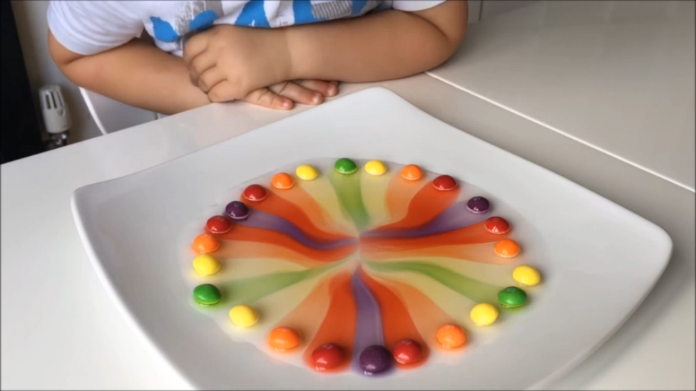 Радуга из Skittles