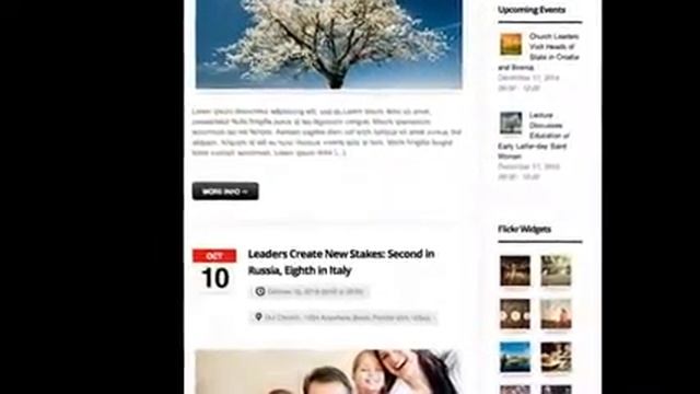 Nyx Responsive Church Wordpress Theme смотреть онлайн