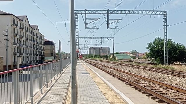 ЭД9М-0094 с сообщением №6698 Махачкала - Дербент и приветливой бригадой смотреть онлайн