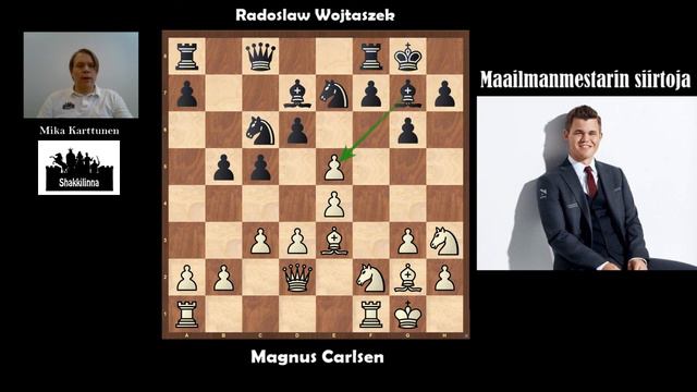Maailmanmestarin siirtoja: Magnus Carlsenin 14.siirto смотреть онлайн