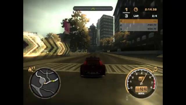 NFS Most Wanted | Map By Centure Square | Circuit | Quick Race | #carclash #nfsmostwanted