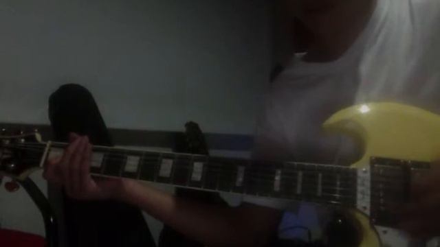 asking alexandria - not the ameran average guitar cover смотреть онлайн