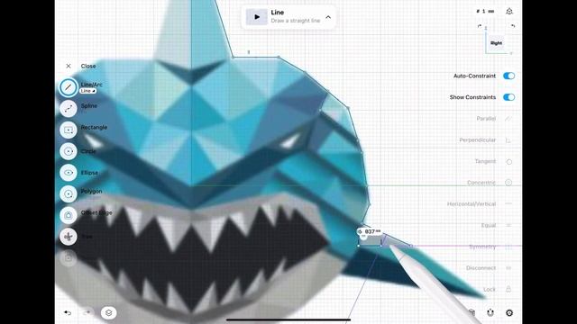 Shapr3D Tutorial - Import Images And Trace Around Them!