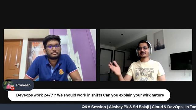 ?DevOps Work 24x7 ...? How Shifts is there..? | Akshay Pk & Sri Balaji | in Tamil смотреть онлайн