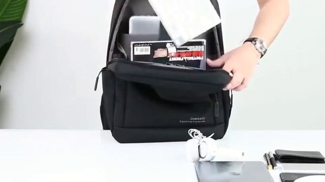 Мужской вместительный рюкзак для ноутбука с Aliexpress смотреть онлайн