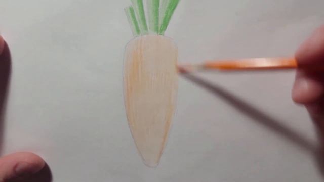 Рисунок морковки,Carrot drawing\Как легко нарисовать морковку,How to draw a carrot easily смотреть онлайн