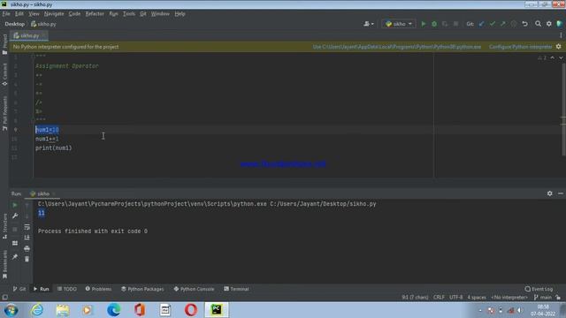 Assignment Operator in Python | Coding by Jayant смотреть онлайн