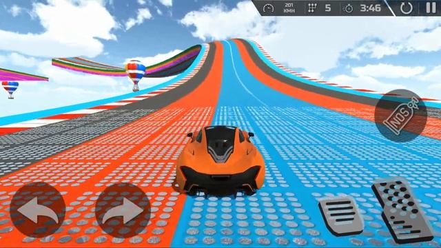 Mega ramps ultimate races - Car Jumping Game 2021 | Best ramp game смотреть онлайн