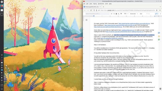 nmariusp's algorithm "Start programming for KDE" - January 2023 - f7e859a0 смотреть онлайн