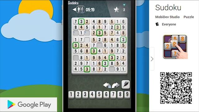 Free Sudoku Game смотреть онлайн
