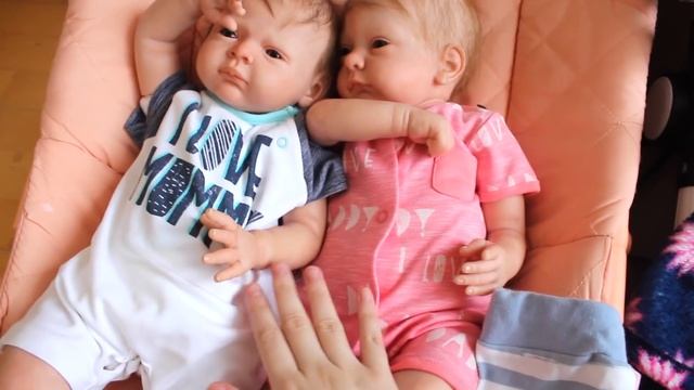 VLOG: ВЕСЬ ДЕНЬ С КУКЛАМИ РЕБОРН / Reborn Dolls