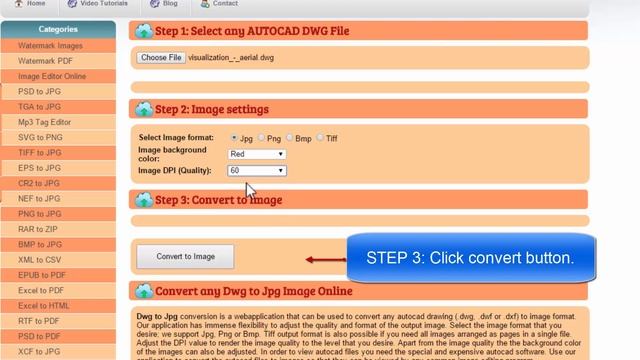 Convert DWG to JPG смотреть онлайн