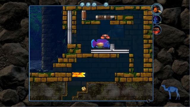 The Fish Fillets 2 Walkthrough - 2.11 - Split Level смотреть онлайн
