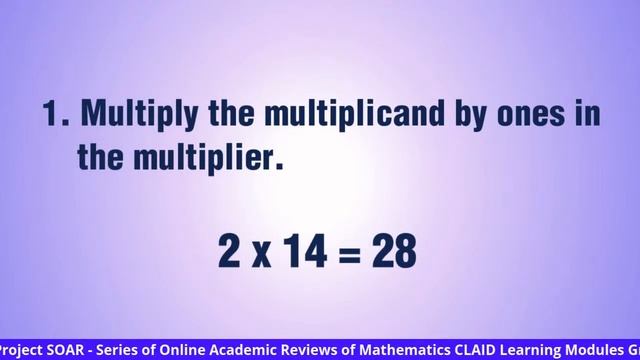 Project SOAR: Series of Online Academic Reviews of Mathematics CLAID Learning Modules смотреть онлайн
