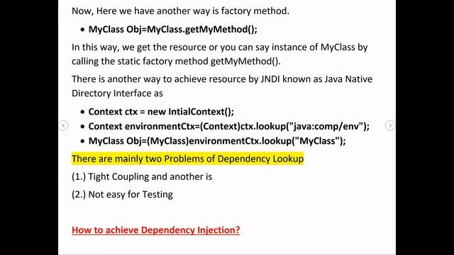 What is the Dependency Injection in Spring? смотреть онлайн