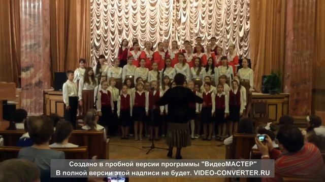 Россия, Москва, Детский академический хор Звонкие голоса. "Родина". смотреть онлайн