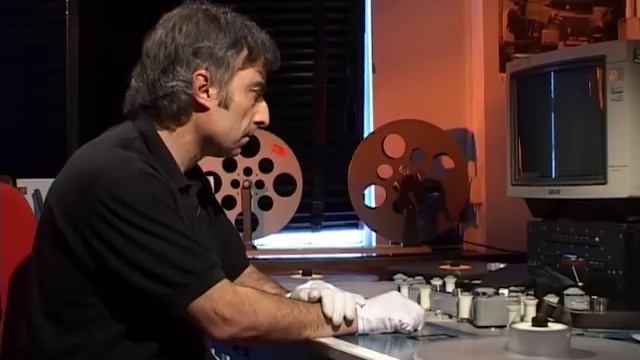 16mm & 35mm Film In The Cutting Room.