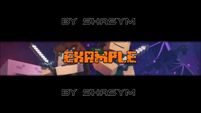 Minecraft Banner Template (Photoshop Only) + Download смотреть онлайн