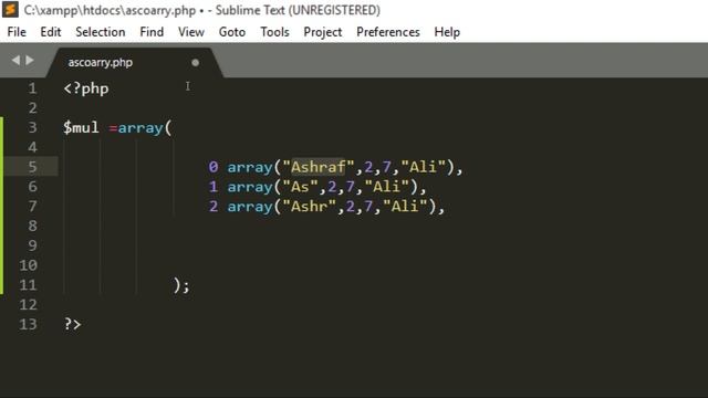 Multidimensional Array in PHP part 4 смотреть онлайн