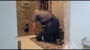 #КАК#ПОЛОЖИТЬ  # ПЛИТКУ #НА# ЭЛЕКТРИЧЕСКИЙ #ТЕПЛЫЙ ПОЛ##строимдом#ремонт#квартир#